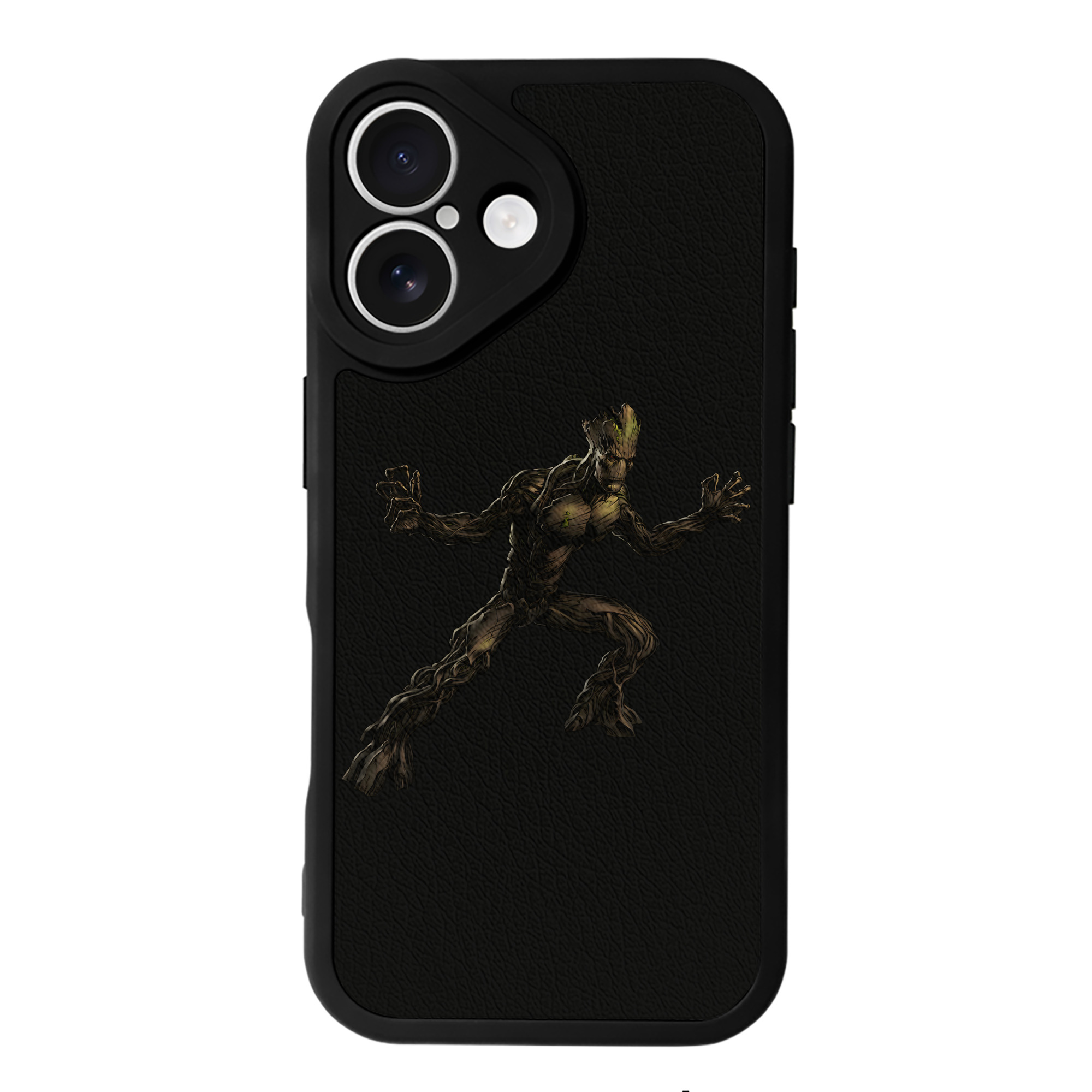 （画像用） アベンジャーズ The Avengers 【iPhone 16シリーズ対応】シリコンスマホケース（レザー調） 材質：シリコン